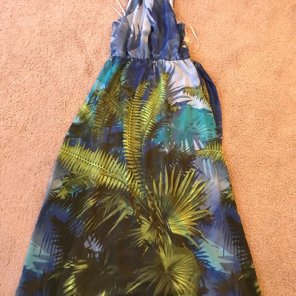 Julia Jordan Summer Halter Top Maxi Dress Size 8 - Picture 6 of 8